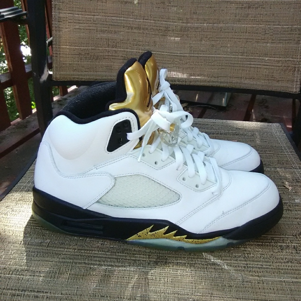 AIR JORDAN 5 RETRO "OLYMPIC GOLD"